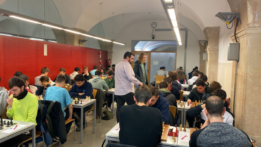 La UPF acull el Campionat de Catalunya Universitari 2023 d'escacs amb gran èxit de convocatòria
